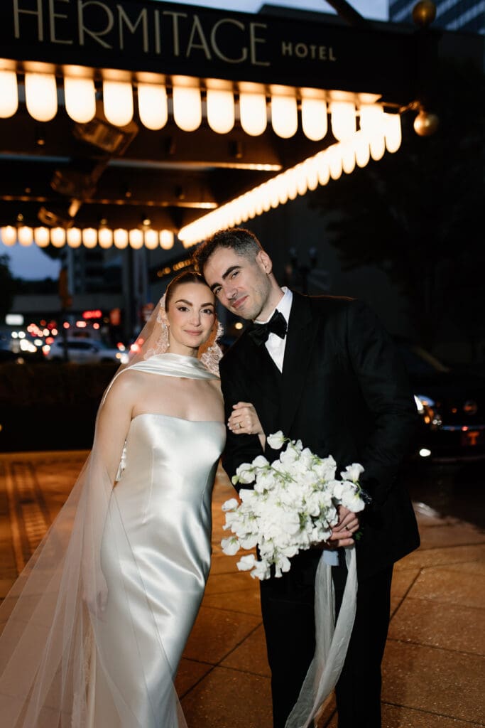 Knoxville & Nashville, Tennessee Film Wedding Photography by Ashlyn McKenna Photo at the Hermitage Hotel / Editorial / Classy 